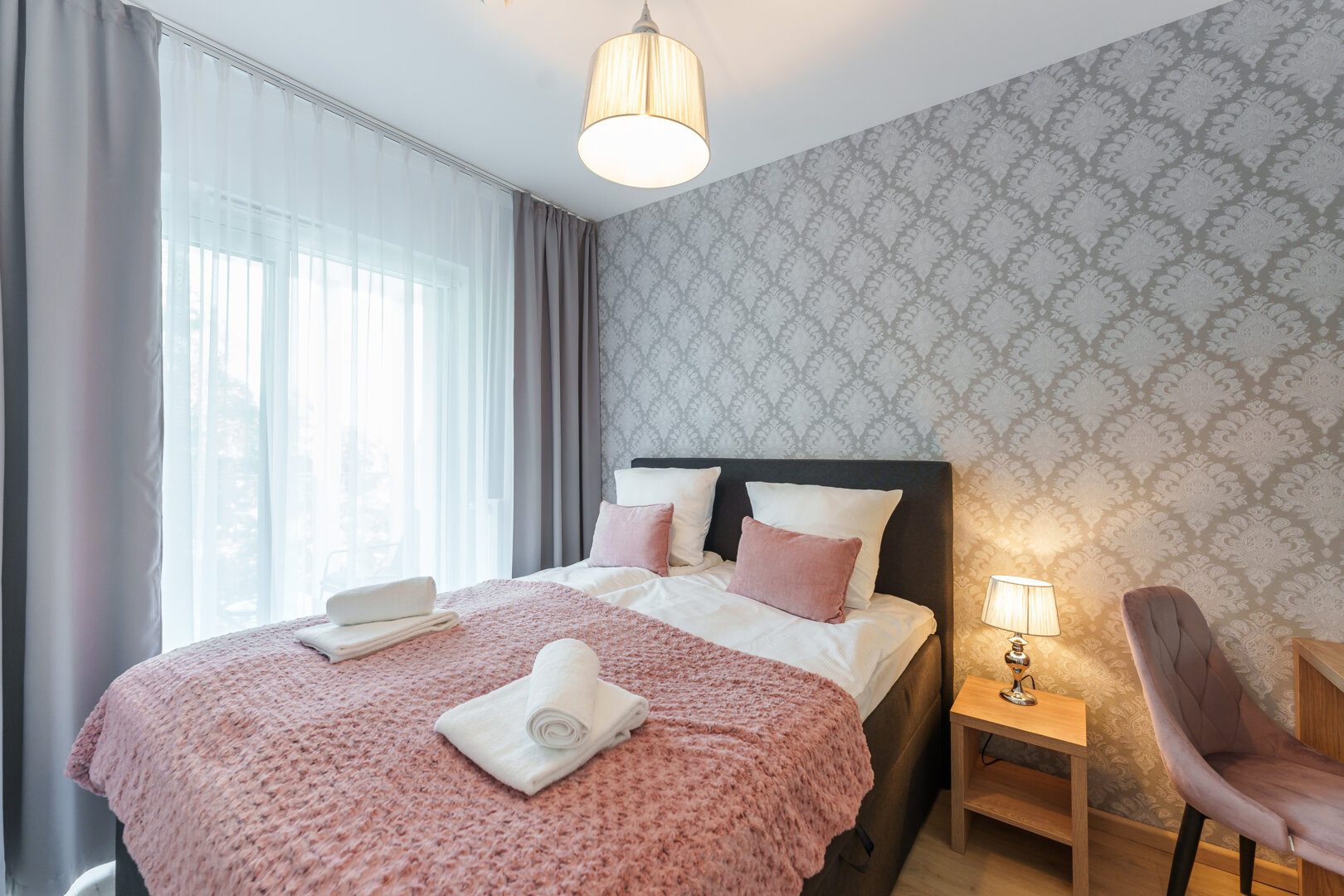 Perłowa Przystań Rent Zielony Szmaragd Sianożęty , Carpe Diem z Widokiem na morze Sianożęty